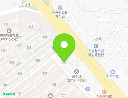 897-13 Dongbu-daero, Deokjin-gu, Jeonju-si, Jeonbuk-do, Republic of Korea Map