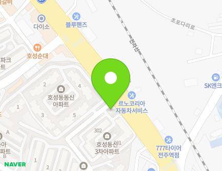 783 Dongbu-daero, Deokjin-gu, Jeonju-si, Jeonbuk-do, Republic of Korea Map