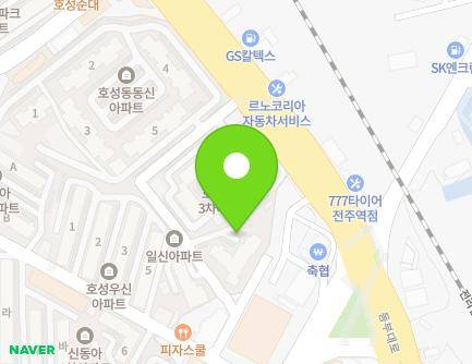 8-10 Hoseong 1-gil, Deokjin-gu, Jeonju-si, Jeonbuk-do, Republic of Korea Map