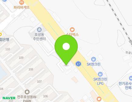 857 Dongbu-daero, Deokjin-gu, Jeonju-si, Jeonbuk-do, Republic of Korea Map