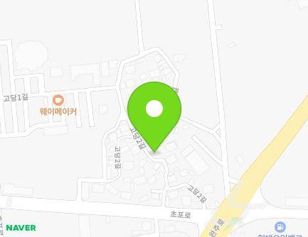 14-1 Godang 2-gil, Deokjin-gu, Jeonju-si, Jeonbuk-do, Republic of Korea Map
