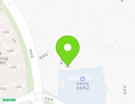 101-7 Bongam-gil, Deokjin-gu, Jeonju-si, Jeonbuk-do, Republic of Korea Map