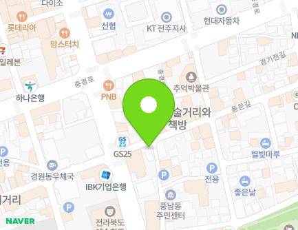 115-2 Dongmun-gil, Wansan-gu, Jeonju-si, Jeonbuk-do, Republic of Korea Map