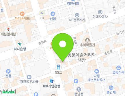120 Dongmun-gil, Wansan-gu, Jeonju-si, Jeonbuk-do, Republic of Korea Map