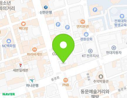184 Paldal-ro, Wansan-gu, Jeonju-si, Jeonbuk-do, Republic of Korea Map