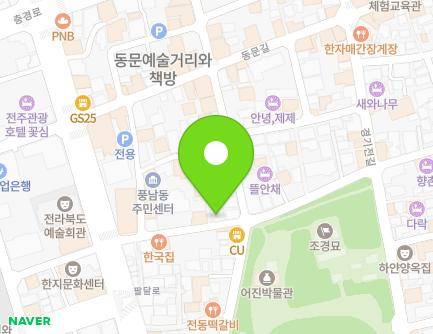 108 Eojin-gil, Wansan-gu, Jeonju-si, Jeonbuk-do, Republic of Korea Map