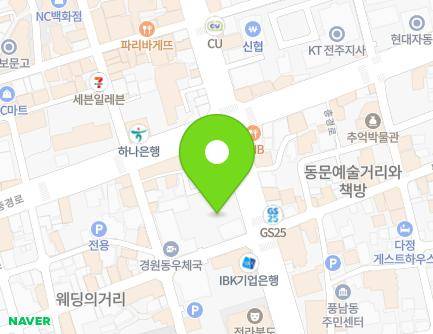 171 Paldal-ro, Wansan-gu, Jeonju-si, Jeonbuk-do, Republic of Korea Map