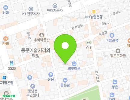33-7 Jeondongseongdang-gil, Wansan-gu, Jeonju-si, Jeonbuk-do, Republic of Korea Map