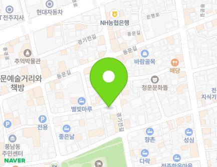 38-3 Gyeonggijeon-gil, Wansan-gu, Jeonju-si, Jeonbuk-do, Republic of Korea Map