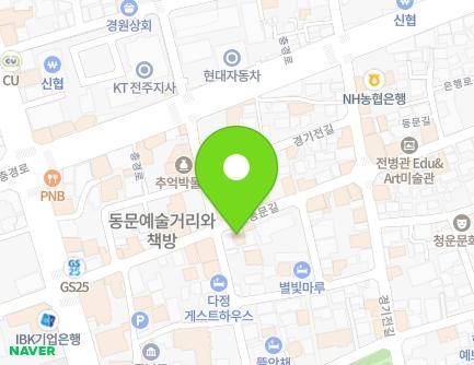 93 Dongmun-gil, Wansan-gu, Jeonju-si, Jeonbuk-do, Republic of Korea Map