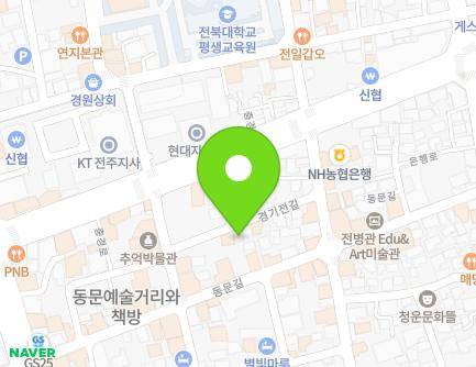9-14 Jeondongseongdang-gil, Wansan-gu, Jeonju-si, Jeonbuk-do, Republic of Korea Map