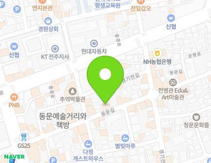 88 Dongmun-gil, Wansan-gu, Jeonju-si, Jeonbuk-do, Republic of Korea Map