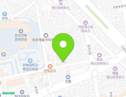 14-31 Hyeonmu 2-gil, Wansan-gu, Jeonju-si, Jeonbuk-do, Republic of Korea Map