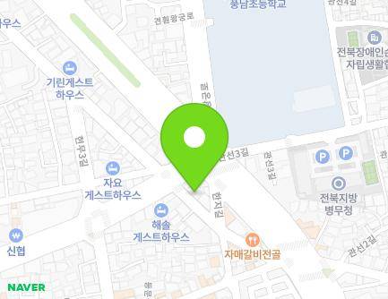 126-3 Chunggyeong-ro, Wansan-gu, Jeonju-si, Jeonbuk-do, Republic of Korea Map