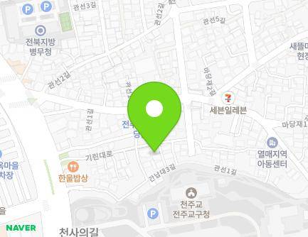 48-32 Gwanseon 1-gil, Wansan-gu, Jeonju-si, Jeonbuk-do, Republic of Korea Map