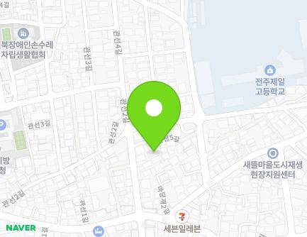 30-25 Gwanseon 5-gil, Wansan-gu, Jeonju-si, Jeonbuk-do, Republic of Korea Map