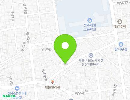 35 Gwanseon 5-gil, Wansan-gu, Jeonju-si, Jeonbuk-do, Republic of Korea Map
