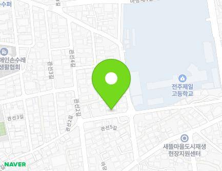 29 Gwanseon 2-gil, Wansan-gu, Jeonju-si, Jeonbuk-do, Republic of Korea Map