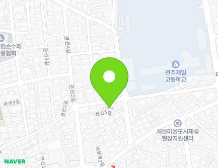 30 Gwanseon 2-gil, Wansan-gu, Jeonju-si, Jeonbuk-do, Republic of Korea Map
