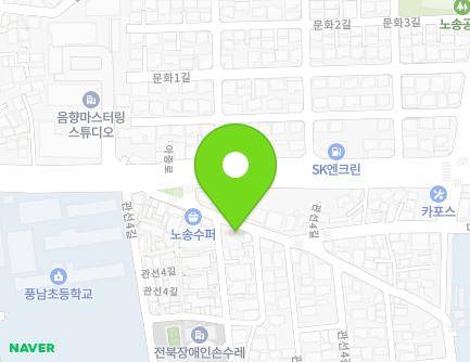 22 Gwanseon 4-gil, Wansan-gu, Jeonju-si, Jeonbuk-do, Republic of Korea Map