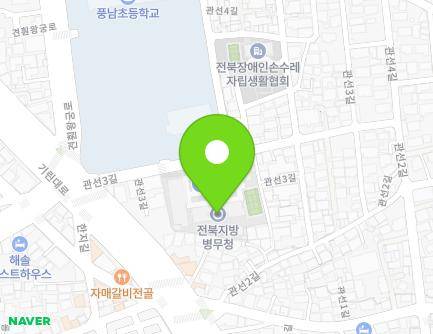 14 Gwanseon 3-gil, Wansan-gu, Jeonju-si, Jeonbuk-do, Republic of Korea Map
