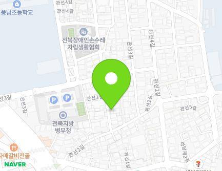 24-11 Gwanseon 3-gil, Wansan-gu, Jeonju-si, Jeonbuk-do, Republic of Korea Map