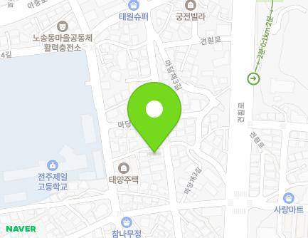 18-23 Madangjae 2-gil, Wansan-gu, Jeonju-si, Jeonbuk-do, Republic of Korea Map