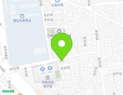 20 Gwanseon 3-gil, Wansan-gu, Jeonju-si, Jeonbuk-do, Republic of Korea Map
