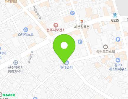 121-2 Pungnammun 2-gil, Wansan-gu, Jeonju-si, Jeonbuk-do, Republic of Korea Map