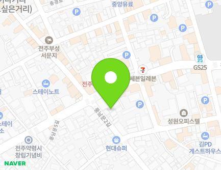 136 Pungnammun 2-gil, Wansan-gu, Jeonju-si, Jeonbuk-do, Republic of Korea Map