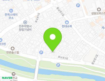 9-4 Pungnammun 5-gil, Wansan-gu, Jeonju-si, Jeonbuk-do, Republic of Korea Map