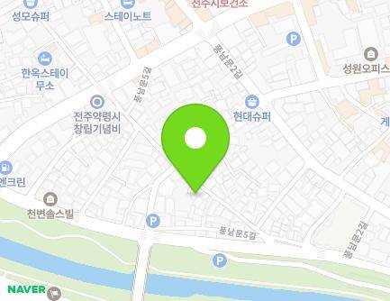 11-1 Pungnammun 5-gil, Wansan-gu, Jeonju-si, Jeonbuk-do, Republic of Korea Map