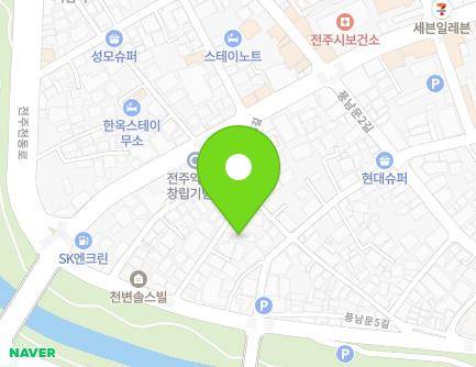21-9 Pungnammun 5-gil, Wansan-gu, Jeonju-si, Jeonbuk-do, Republic of Korea Map