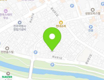 7 Pungnammun 5-gil, Wansan-gu, Jeonju-si, Jeonbuk-do, Republic of Korea Map