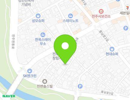 21-8 Pungnammun 5-gil, Wansan-gu, Jeonju-si, Jeonbuk-do, Republic of Korea Map