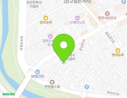 23-11 Pungnammun 5-gil, Wansan-gu, Jeonju-si, Jeonbuk-do, Republic of Korea Map
