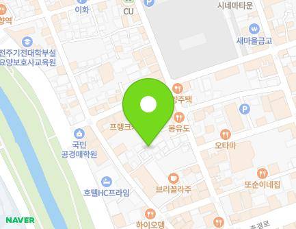 28-7 Jeonjugaeksa 1-gil, Wansan-gu, Jeonju-si, Jeonbuk-do, Republic of Korea Map