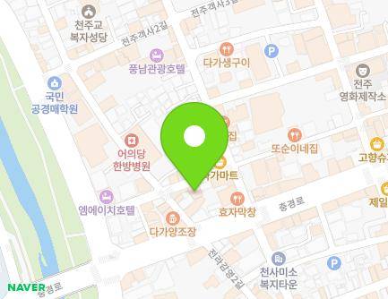 12-6 Jeonjugaeksa 1-gil, Wansan-gu, Jeonju-si, Jeonbuk-do, Republic of Korea Map