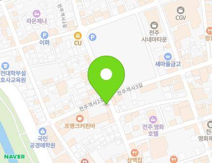 43 Jeonjugaeksa 2-gil, Wansan-gu, Jeonju-si, Jeonbuk-do, Republic of Korea Map