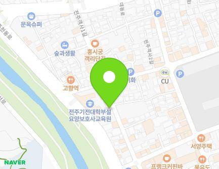 69 Jeonjugaeksa 1-gil, Wansan-gu, Jeonju-si, Jeonbuk-do, Republic of Korea Map