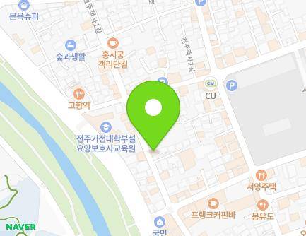 62 Jeonjugaeksa 1-gil, Wansan-gu, Jeonju-si, Jeonbuk-do, Republic of Korea Map