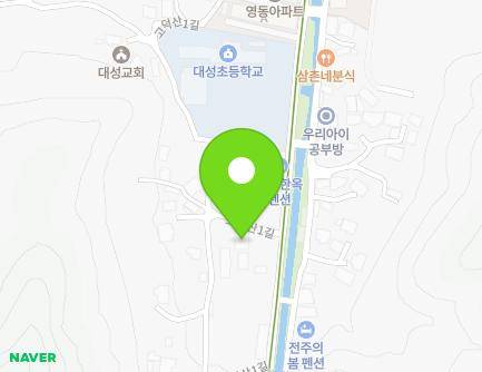 36-3 Godeoksan 1-gil, Wansan-gu, Jeonju-si, Jeonbuk-do, Republic of Korea Map