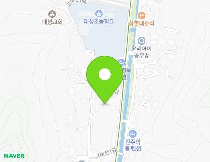 38-1 Godeoksan 1-gil, Wansan-gu, Jeonju-si, Jeonbuk-do, Republic of Korea Map