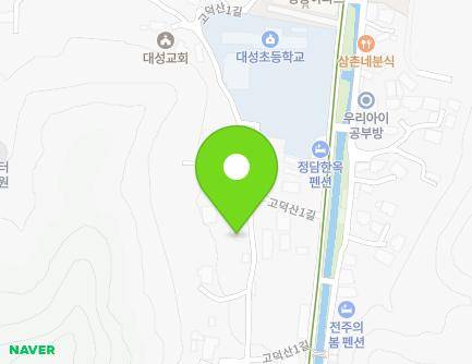 36-23 Godeoksan 1-gil, Wansan-gu, Jeonju-si, Jeonbuk-do, Republic of Korea Map