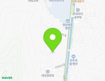 46-14 Godeoksan 1-gil, Wansan-gu, Jeonju-si, Jeonbuk-do, Republic of Korea Map
