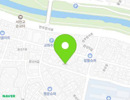 39-12 Wansan-gil, Wansan-gu, Jeonju-si, Jeonbuk-do, Republic of Korea Map