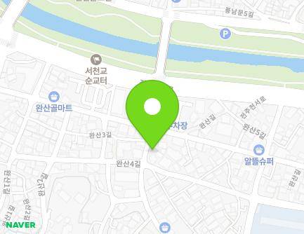 9 Wansan 4-gil, Wansan-gu, Jeonju-si, Jeonbuk-do, Republic of Korea Map