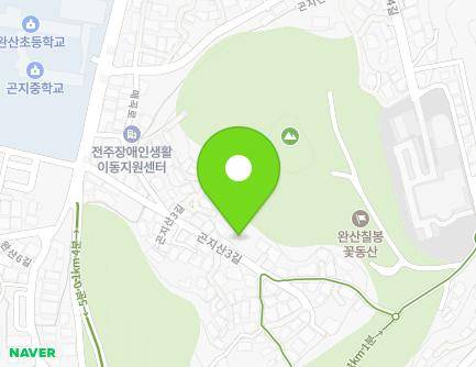 15-2 Gonjisan 3-gil, Wansan-gu, Jeonju-si, Jeonbuk-do, Republic of Korea Map