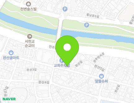 56 Wansan-gil, Wansan-gu, Jeonju-si, Jeonbuk-do, Republic of Korea Map