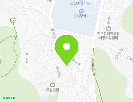 43-8 Wansan 5-gil, Wansan-gu, Jeonju-si, Jeonbuk-do, Republic of Korea Map